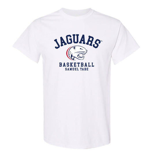 South Alabama - NCAA Men's Basketball : Samuel Tabe - Classic Fashion Shersey T-Shirt-0