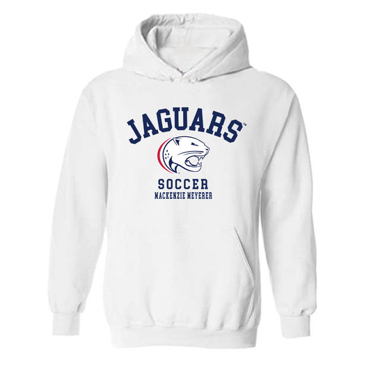 South Alabama - NCAA Women's Soccer : MacKenzie Meyerer - Classic Fashion Shersey Hooded Sweatshirt-0