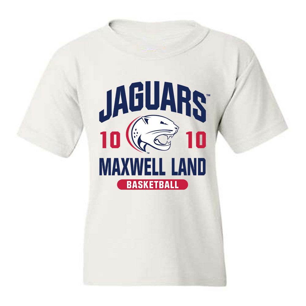 South Alabama - NCAA Men's Basketball : Maxwell Land - Classic Fashion Shersey Youth T-Shirt