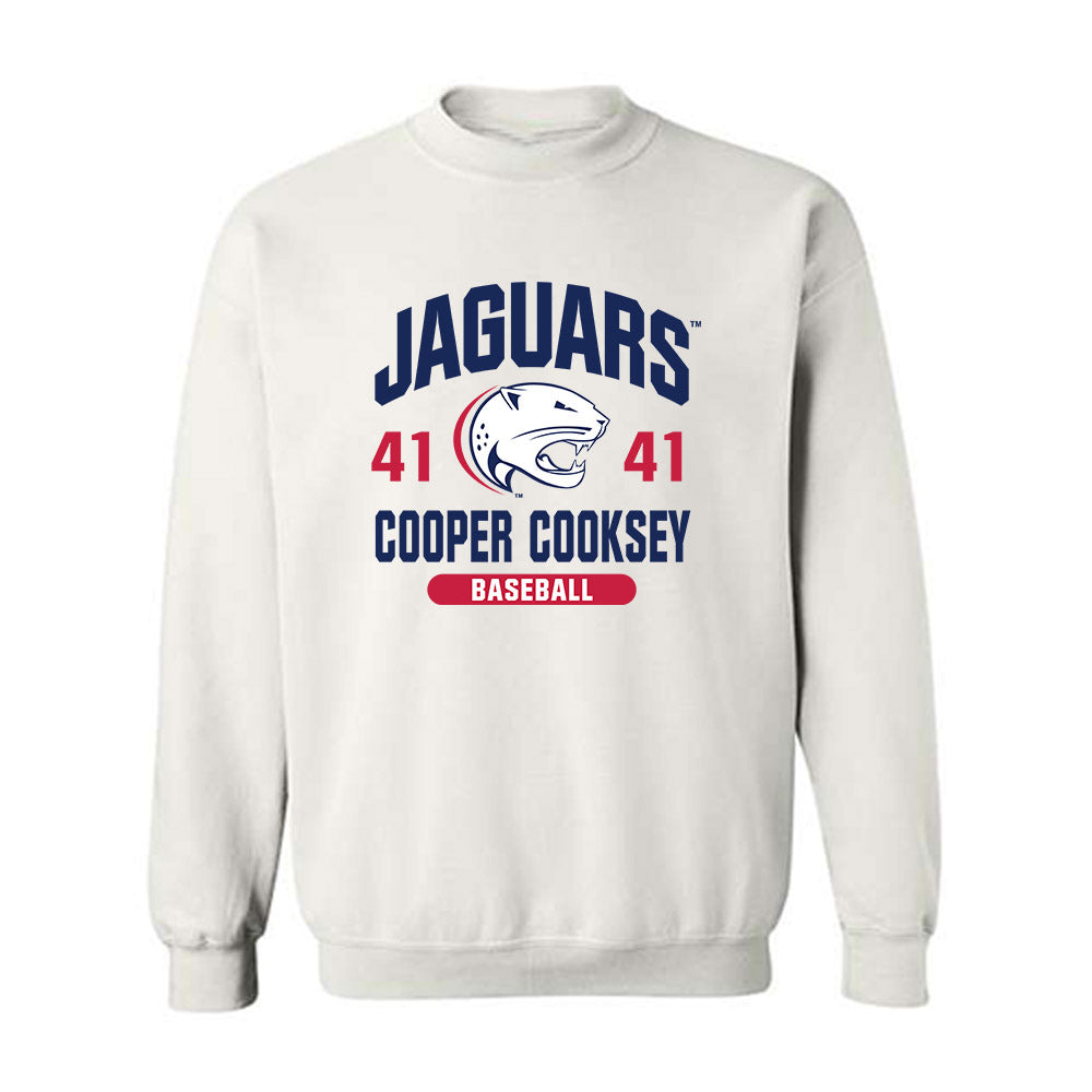 South Alabama - NCAA Baseball : Cooper Cooksey - Classic Fashion Shersey Crewneck Sweatshirt