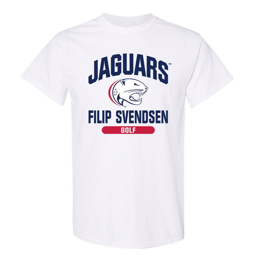 South Alabama - NCAA Men's Golf : Filip Svendsen - Classic Fashion Shersey T-Shirt-0