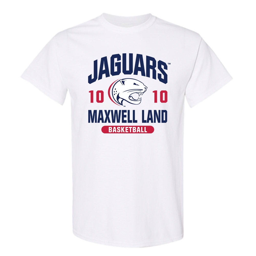 South Alabama - NCAA Men's Basketball : Maxwell Land - Classic Fashion Shersey T-Shirt