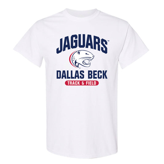 South Alabama - NCAA Men's Track & Field : Dallas Beck - Classic Fashion Shersey T-Shirt-0