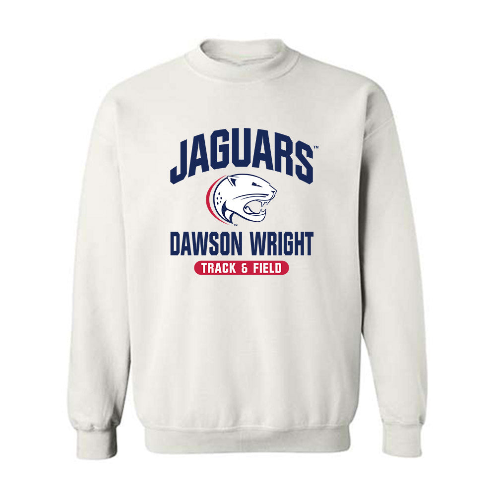 South Alabama - NCAA Women's Track & Field : Dawson Wright - Classic Fashion Shersey Crewneck Sweatshirt