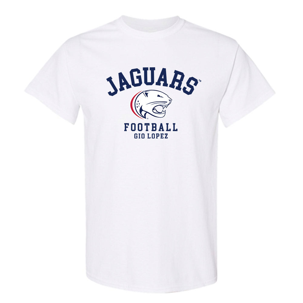 South Alabama - NCAA Football : Gio Lopez - Classic Fashion Shersey T-Shirt-0