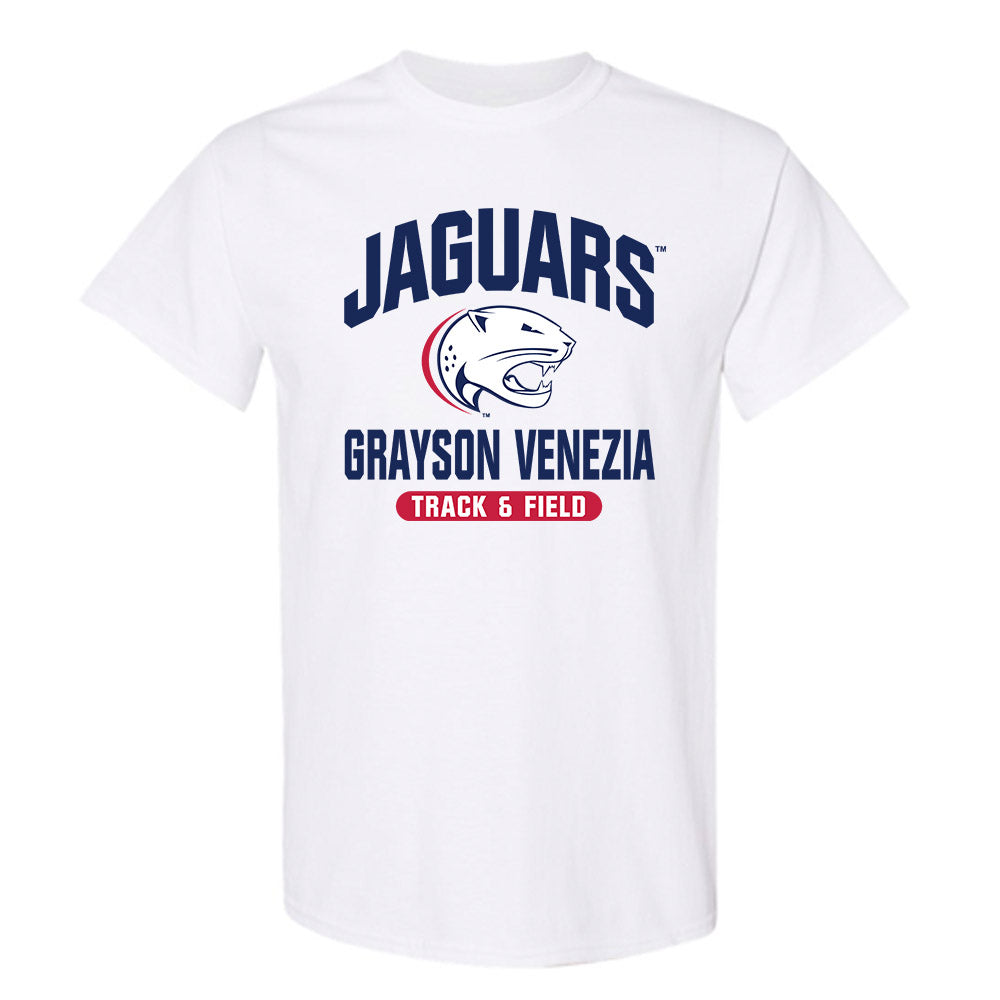 South Alabama - NCAA Men's Track & Field : Grayson Venezia - Classic Fashion Shersey T-Shirt