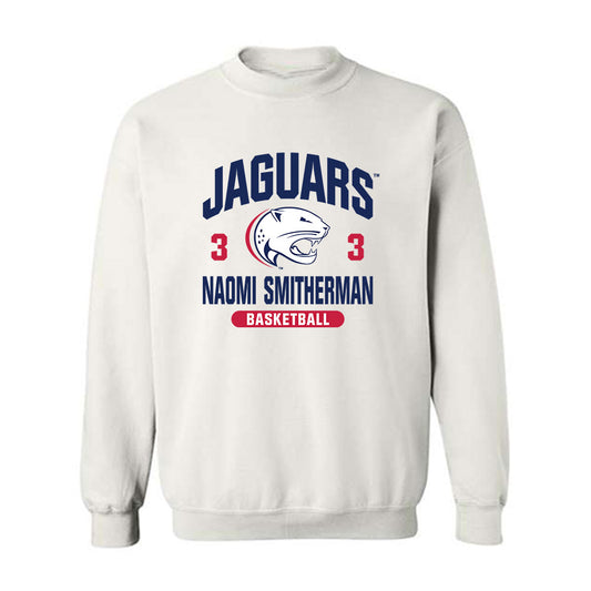 South Alabama - NCAA Women's Basketball : Naomi Smitherman - Classic Fashion Shersey Crewneck Sweatshirt