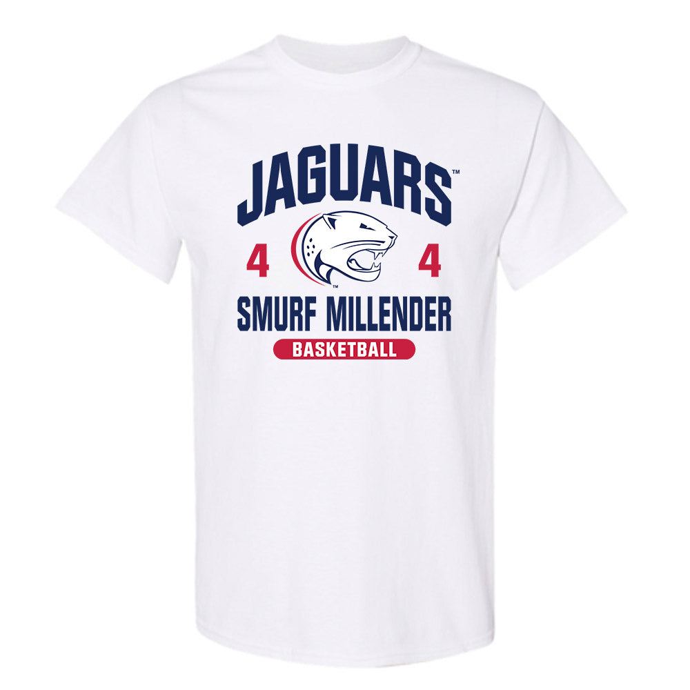 South Alabama - NCAA Men's Basketball : Smurf Millender - Classic Fashion Shersey T-Shirt