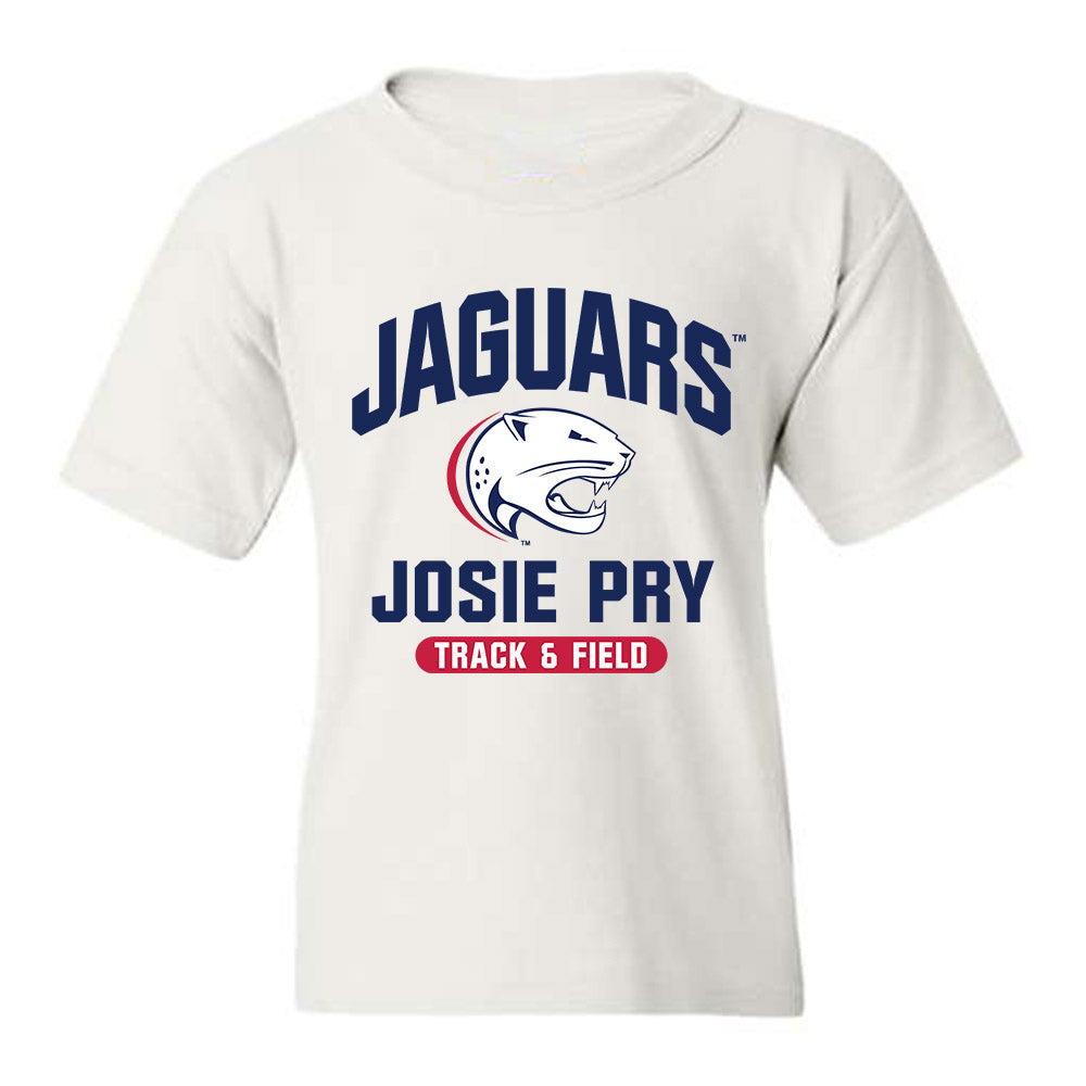 South Alabama - NCAA Women's Track & Field : Josie Pry - Classic Fashion Shersey Youth T-Shirt