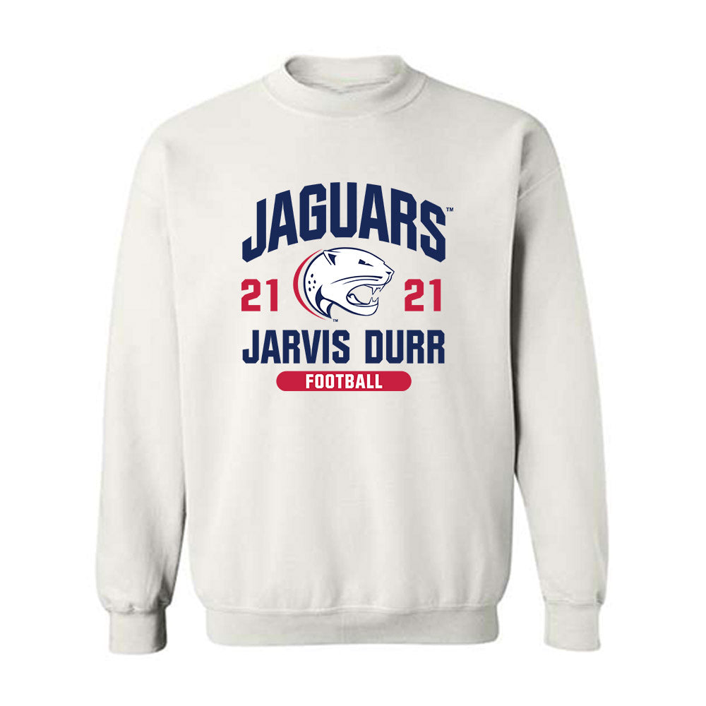 South Alabama - NCAA Football : Jarvis Durr - Classic Fashion Shersey Crewneck Sweatshirt