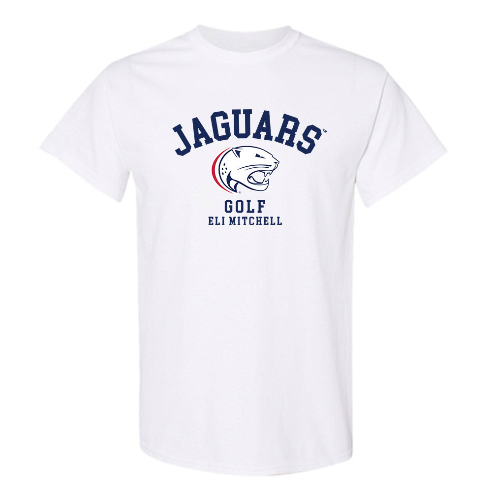 South Alabama - NCAA Men's Golf : Eli Mitchell - Classic Fashion Shersey T-Shirt-0