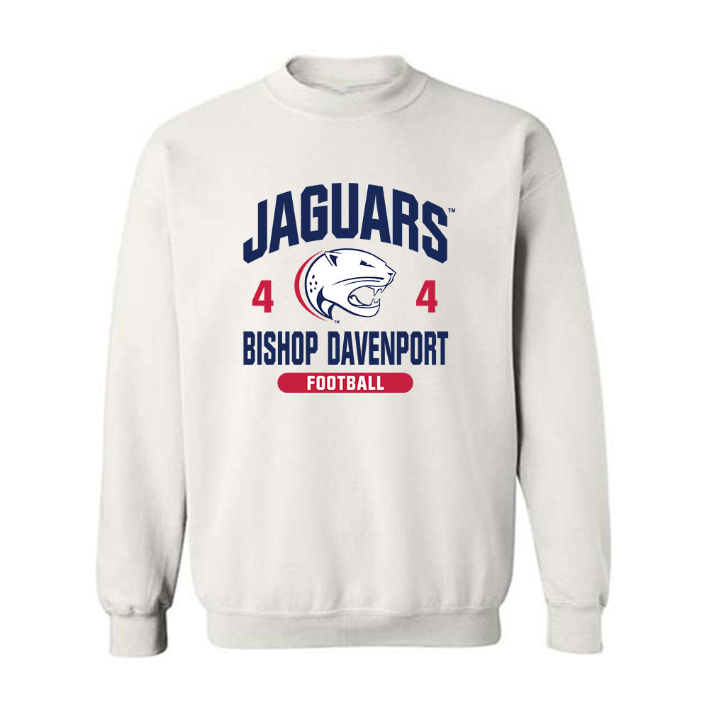 South Alabama - NCAA Football : Bishop Davenport - Classic Fashion Shersey Crewneck Sweatshirt