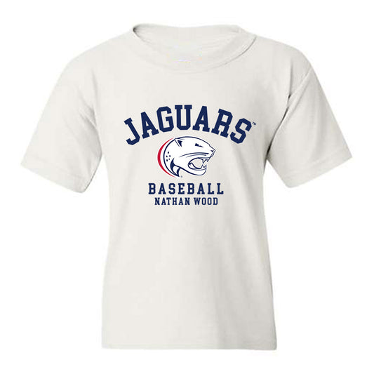 South Alabama - NCAA Baseball : Nathan Wood - Classic Fashion Shersey Youth T-Shirt-0