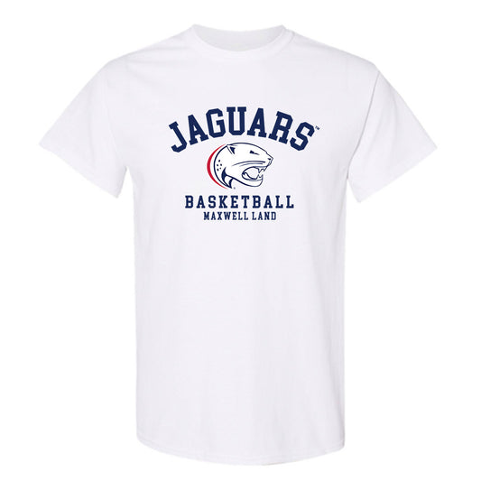 South Alabama - NCAA Men's Basketball : Maxwell Land - Classic Fashion Shersey T-Shirt-0