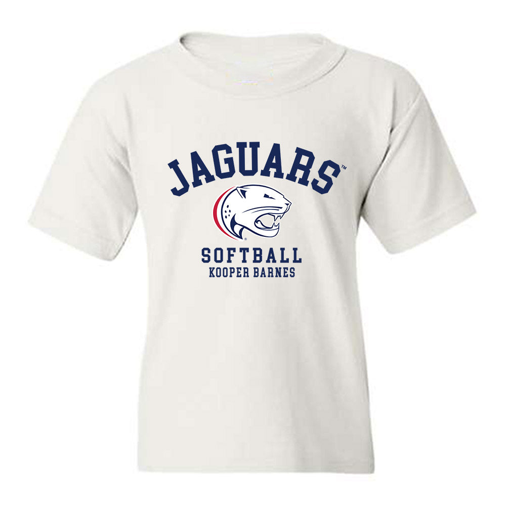 South Alabama - NCAA Softball : Kooper Barnes - Classic Fashion Shersey Youth T-Shirt-0