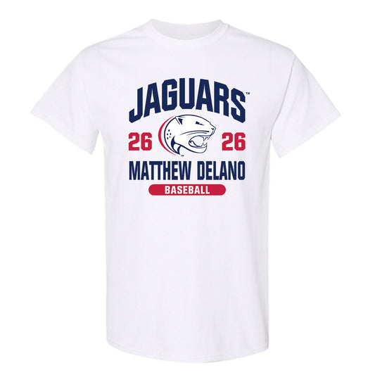 South Alabama - NCAA Baseball : Matthew DeLano - Classic Fashion Shersey T-Shirt