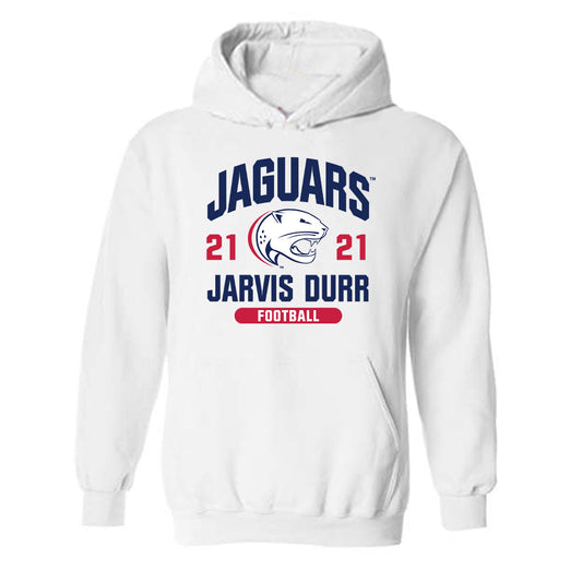 South Alabama - NCAA Football : Jarvis Durr - Classic Fashion Shersey Hooded Sweatshirt