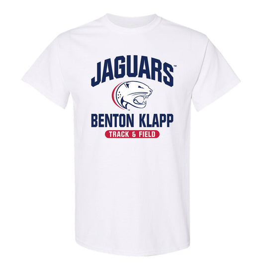 South Alabama - NCAA Men's Track & Field : Benton Klapp - Classic Fashion Shersey T-Shirt-0