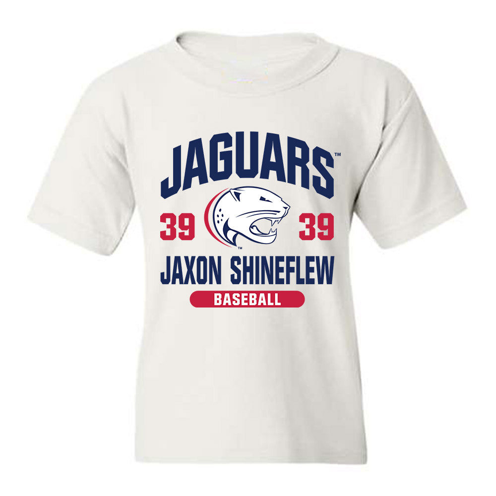 South Alabama - NCAA Baseball : Jaxon Shineflew - Classic Fashion Shersey Youth T-Shirt