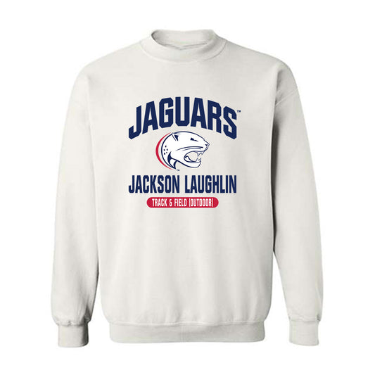 South Alabama - NCAA Men's Track & Field : Jackson Laughlin - Classic Fashion Shersey Crewneck Sweatshirt