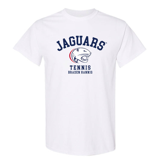South Alabama - NCAA Men's Tennis : Braden Hannig - Classic Fashion Shersey T-Shirt-0