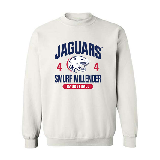 South Alabama - NCAA Men's Basketball : Smurf Millender - Classic Fashion Shersey Crewneck Sweatshirt