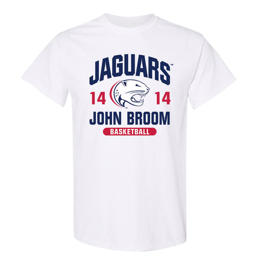 South Alabama - NCAA Men's Basketball : John Broom - Classic Fashion Shersey T-Shirt-0