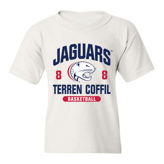 South Alabama - NCAA Women's Basketball : Terren Coffil - Classic Fashion Shersey Youth T-Shirt