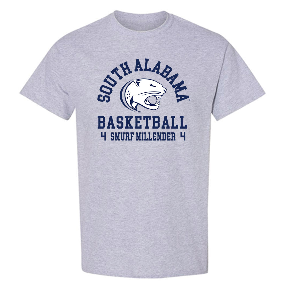 South Alabama - NCAA Men's Basketball : Smurf Millender - Classic Fashion Shersey T-Shirt