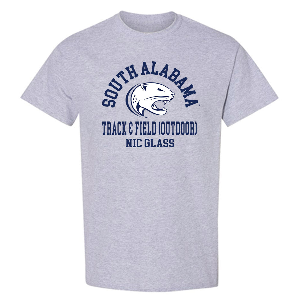 South Alabama - NCAA Men's Track & Field : Nic Glass - Classic Fashion Shersey T-Shirt