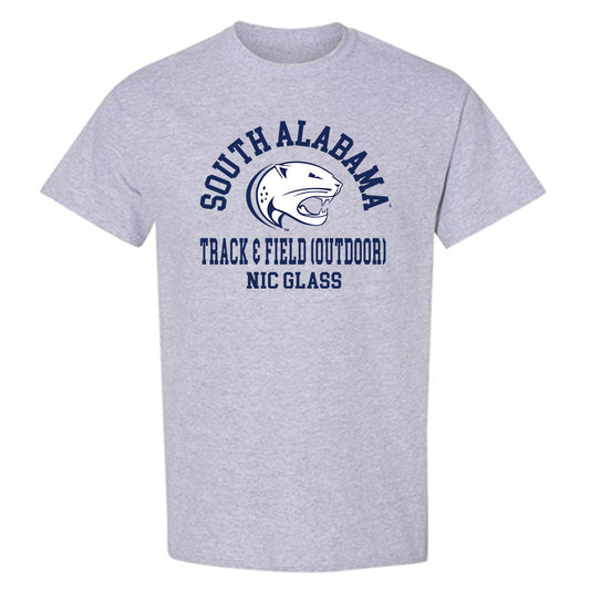 South Alabama - NCAA Men's Track & Field : Nic Glass - Classic Fashion Shersey T-Shirt