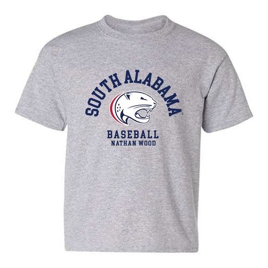 South Alabama - NCAA Baseball : Nathan Wood - Classic Fashion Shersey Youth T-Shirt-0