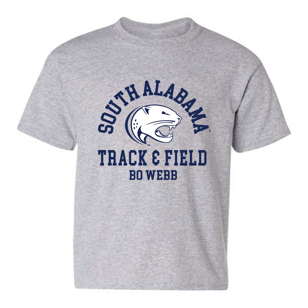 South Alabama - NCAA Men's Track & Field : Bo Webb - Classic Fashion Shersey Youth T-Shirt