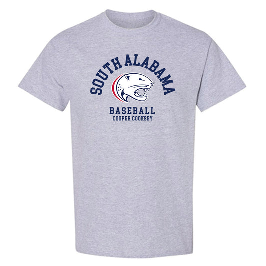 South Alabama - NCAA Baseball : Cooper Cooksey - Classic Fashion Shersey T-Shirt-0