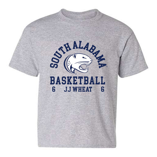 South Alabama - NCAA Men's Basketball : Jj Wheat - Classic Fashion Shersey Youth T-Shirt