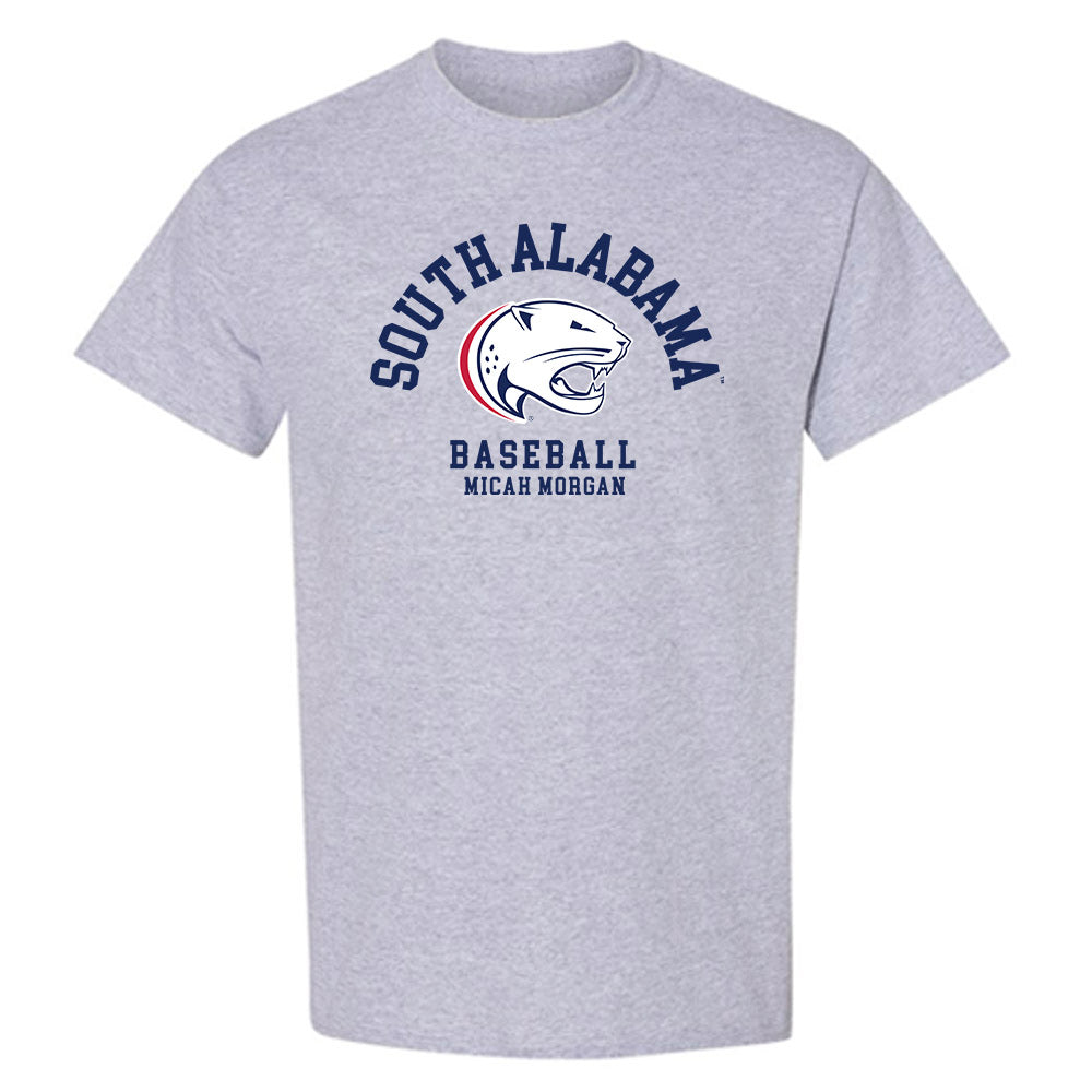 South Alabama - NCAA Baseball : Micah Morgan - Classic Fashion Shersey T-Shirt-0