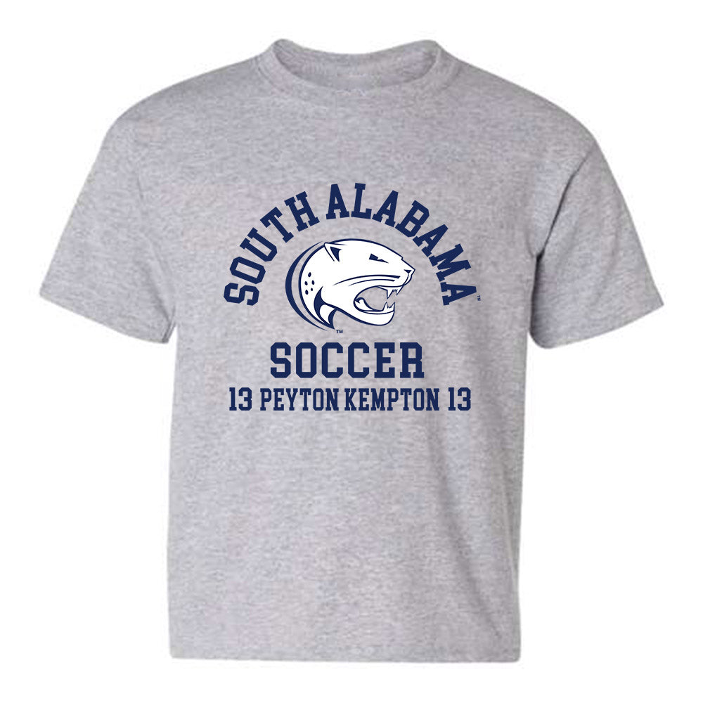 South Alabama - NCAA Women's Soccer : Peyton Kempton - Classic Fashion Shersey Youth T-Shirt