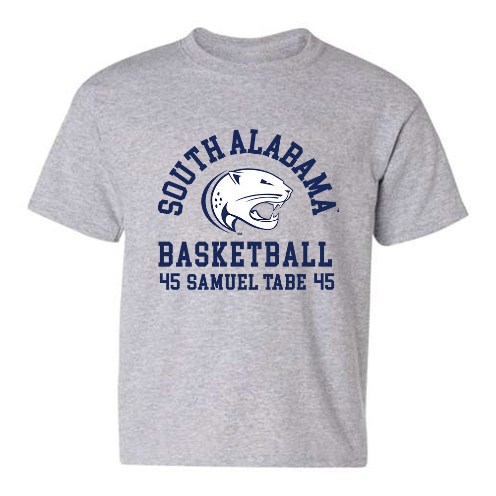 South Alabama - NCAA Men's Basketball : Samuel Tabe - Classic Fashion Shersey Youth T-Shirt