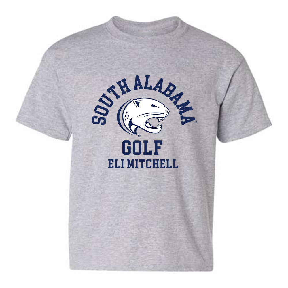 South Alabama - NCAA Men's Golf : Eli Mitchell - Classic Fashion Shersey Youth T-Shirt