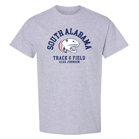 South Alabama - NCAA Men's Track & Field : Alex Johnson - Classic Fashion Shersey T-Shirt-0