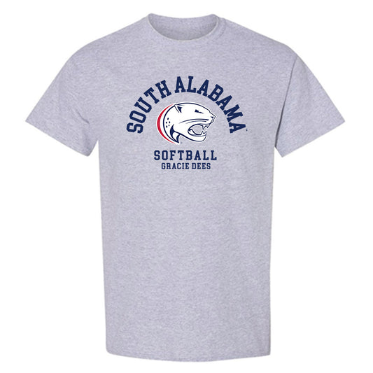 South Alabama - NCAA Softball : Gracie Dees - Classic Fashion Shersey T-Shirt-0