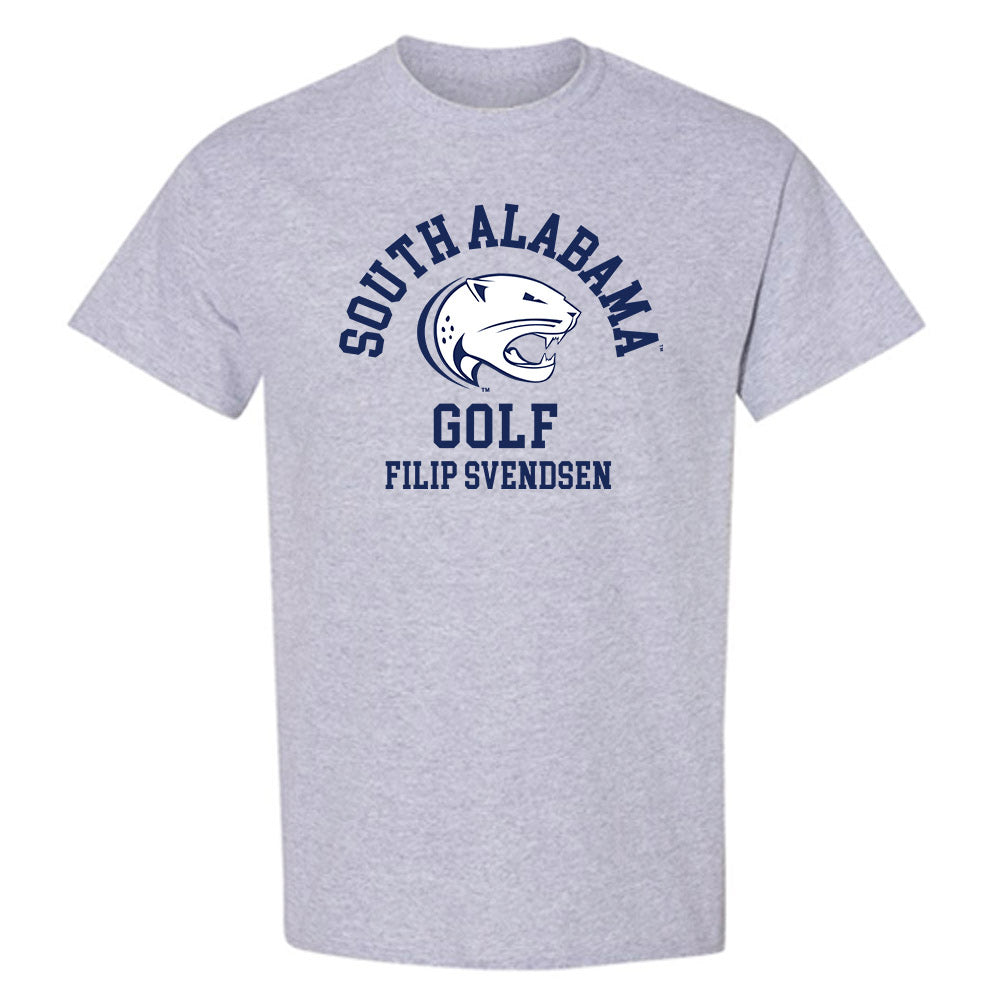 South Alabama - NCAA Men's Golf : Filip Svendsen - Classic Fashion Shersey T-Shirt-0