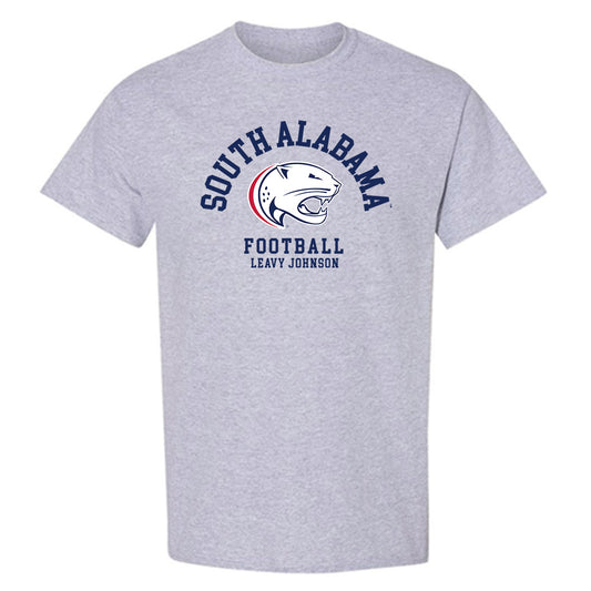 South Alabama - NCAA Football : Leavy Johnson - Classic Fashion Shersey T-Shirt-0