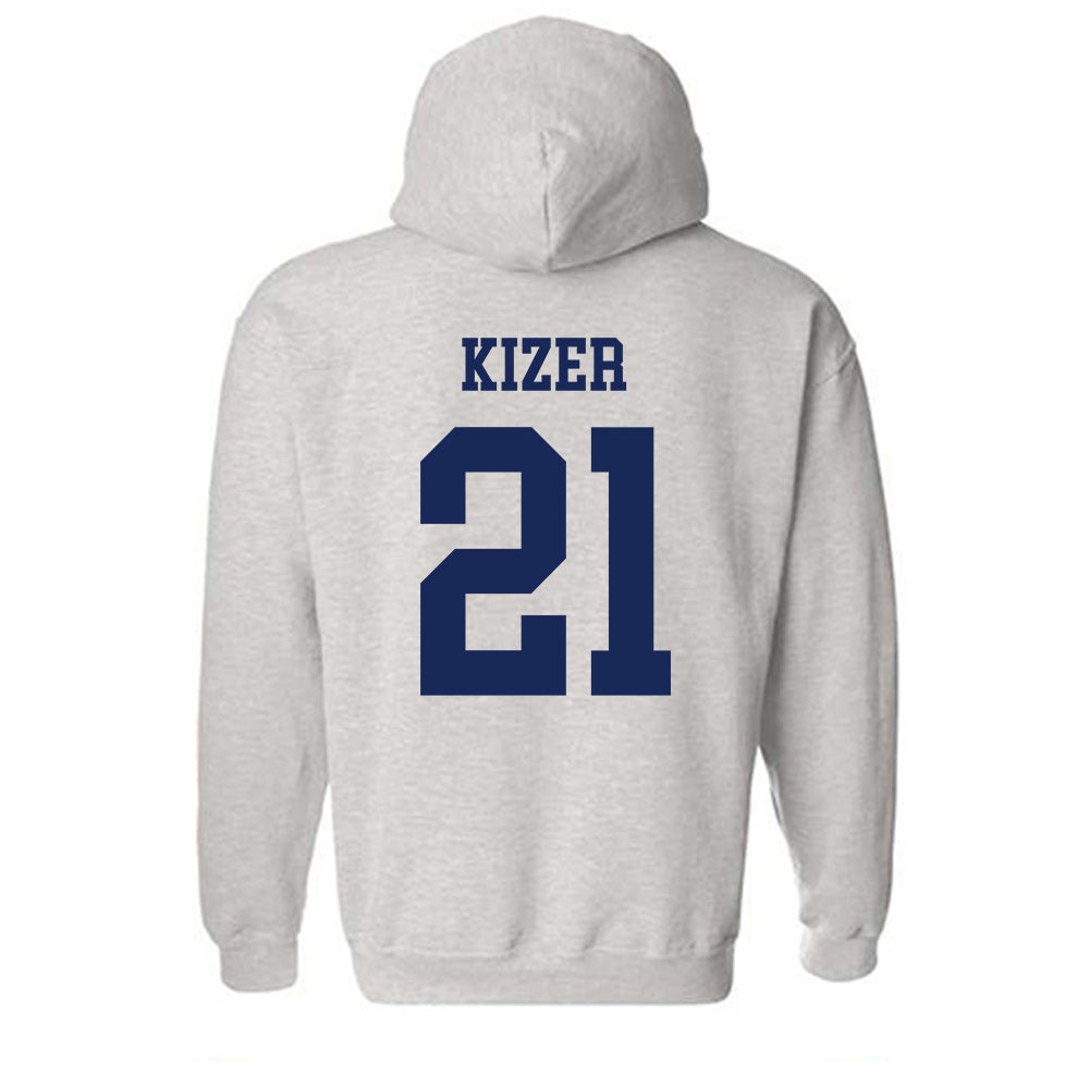 South Alabama - NCAA Men's Basketball : Ethan Kizer - Classic Fashion Shersey Hooded Sweatshirt-1