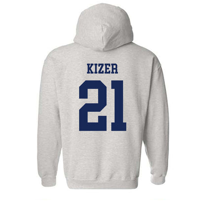 South Alabama - NCAA Men's Basketball : Ethan Kizer - Classic Fashion Shersey Hooded Sweatshirt-1