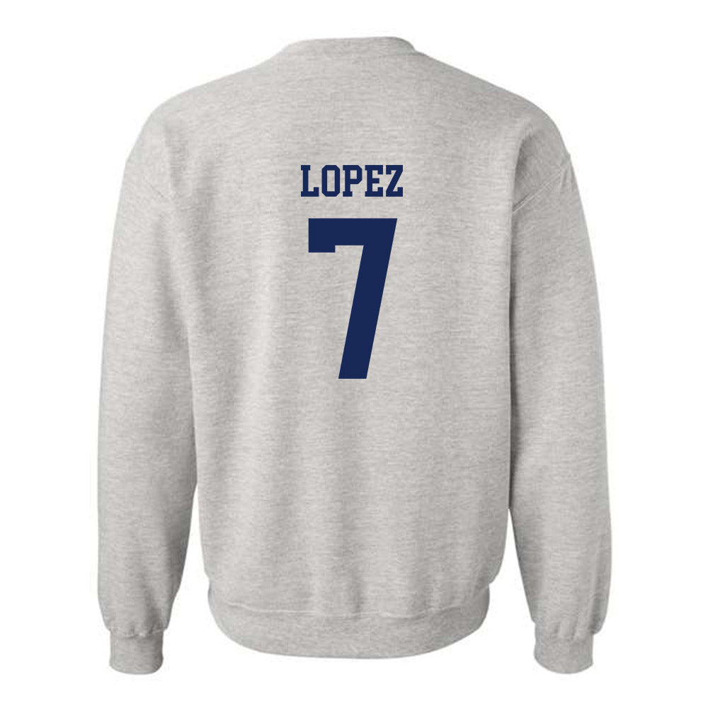 South Alabama - NCAA Football : Gio Lopez - Classic Fashion Shersey Crewneck Sweatshirt-1