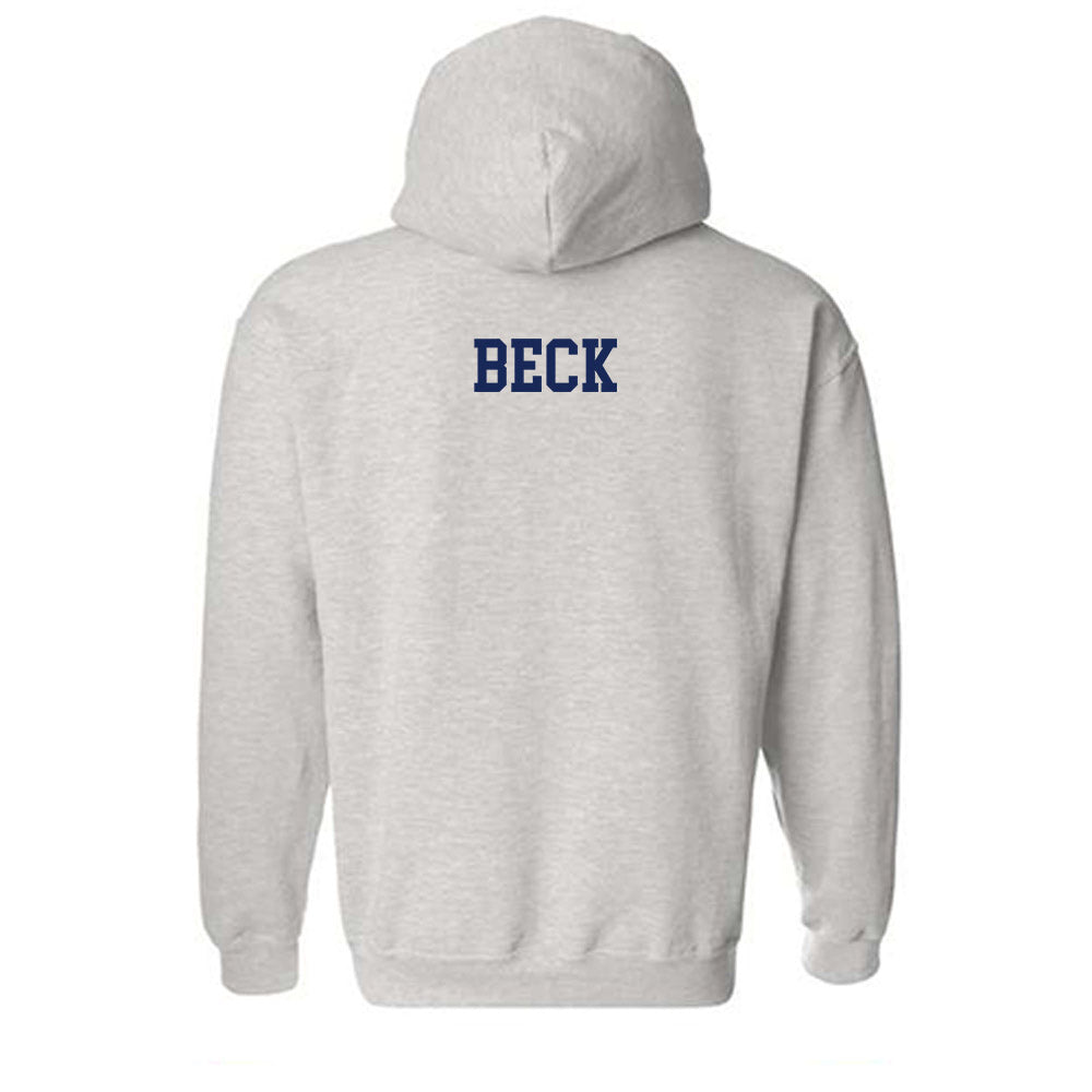 South Alabama - NCAA Men's Track & Field : Dallas Beck - Classic Fashion Shersey Hooded Sweatshirt-1