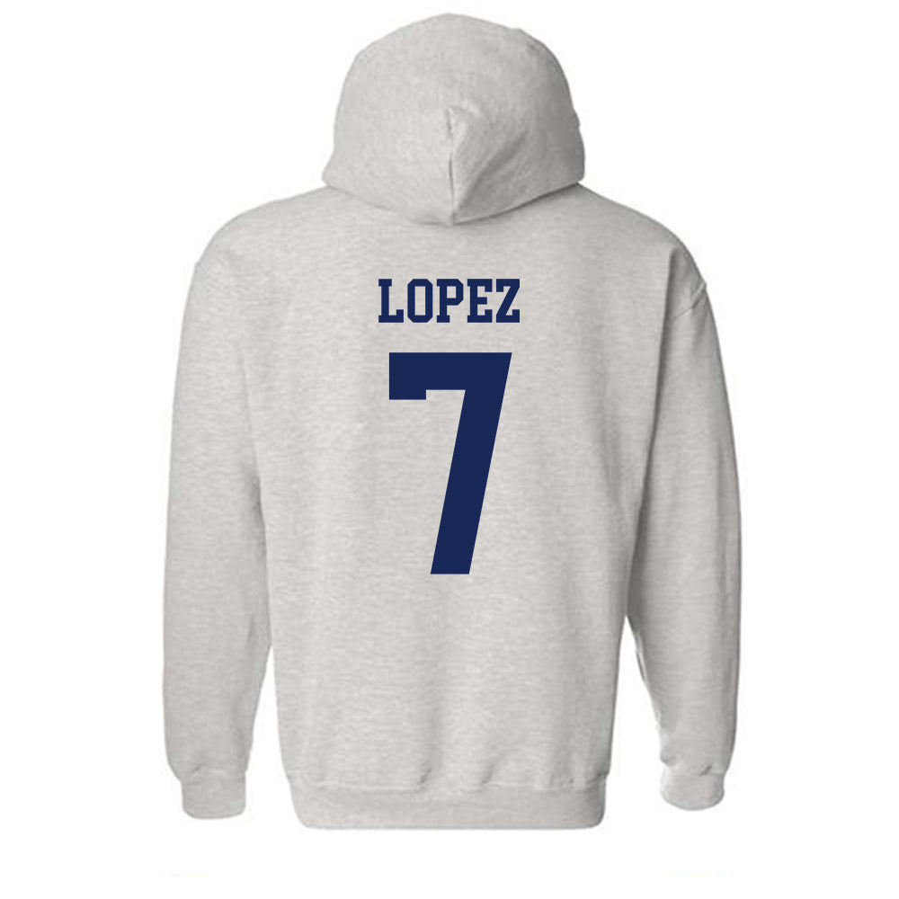 South Alabama - NCAA Football : Gio Lopez - Classic Fashion Shersey Hooded Sweatshirt-1