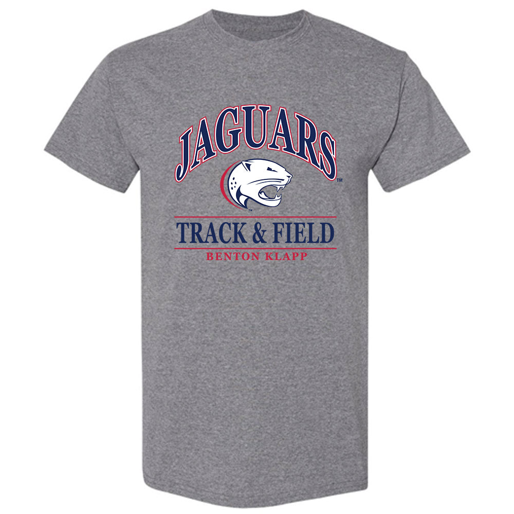 South Alabama - NCAA Men's Track & Field : Benton Klapp - Classic Fashion Shersey T-Shirt-0