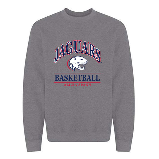 South Alabama - NCAA Women's Basketball : Alicia Spann - Classic Fashion Shersey Crewneck Sweatshirt